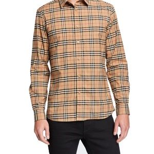 NWOT Original Mens Burberry shirt sizeXL